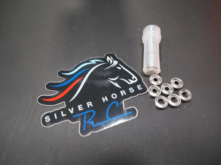 MR03 Silver Horse Racing Chrome Steel Bearings