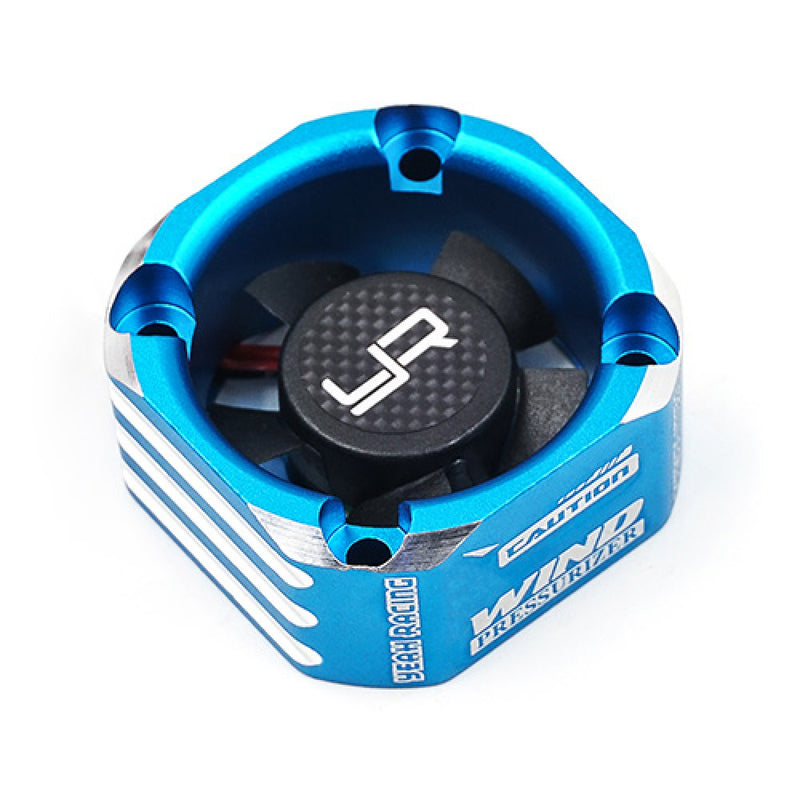 YA-0576BU Yeah Racing Aluminum Case 30mm Booster Cooling Fan Blue