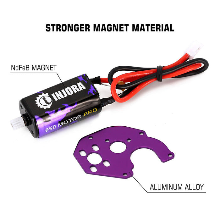 INM07-050PRO INJORA 050 50T Pro High Torque Brushed Motor for Axial SCX24 AX24