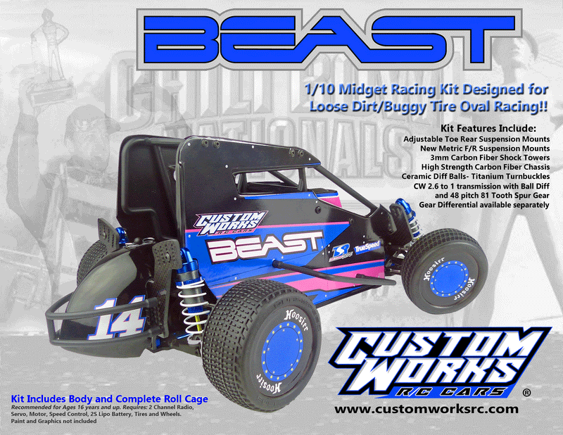 0650 Custom Works BEAST MIDGET KIT