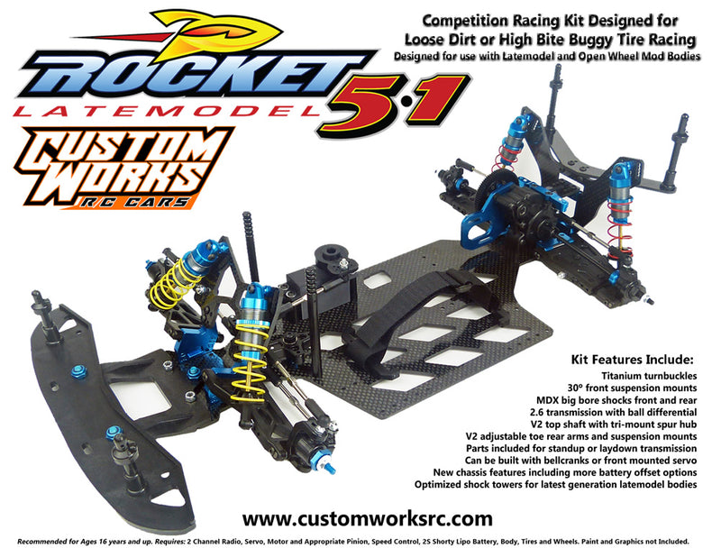 0717 Custom Works ROCKET 5.1 KIT for LM or Modified