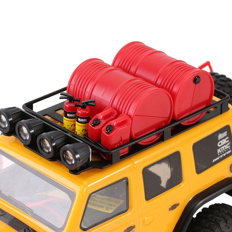 INJORA Mini Oil Drum Scale Accessories For 1/24 1/18 RC Crawlers