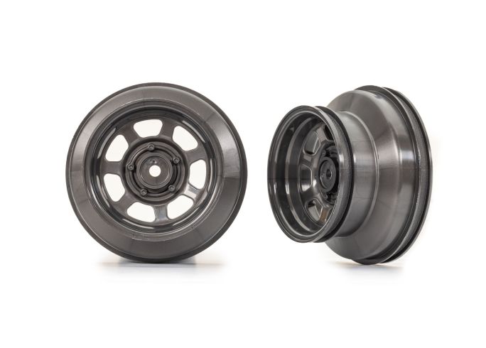 10471 Traxxas Slash Mudboss Front Wheels, Gray