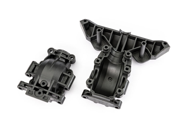 10728X TRAXXAS Bulkhead, front (upper & lower)