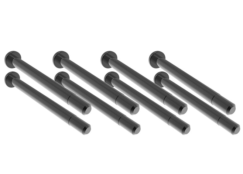 10740X TRAXXAS Suspension pins, outer (hardened steel), 3x34mm (4), 3x37mm (4)