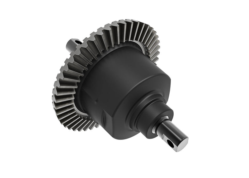 10780 TRAXXAS Differential assembly (bevel gear), front or rear, complete/ pinion gear, differential, 12-tooth (front (1), rear (1)) (fits Mini Maxx®)