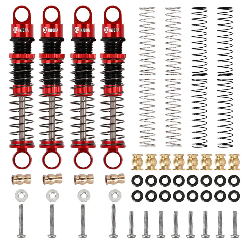 FCX24-10RB-4 Injora 45mm Aluminum Threaded Oil Shock for FCX24