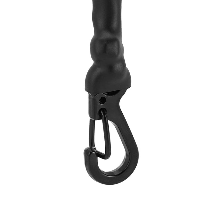 INJORA 270mm Elastic Strap Rescue Rope With Hooks For 1/18 1/24 RC Crawlers, Orange