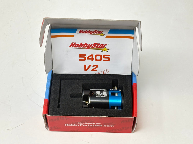 HobbyStar 540 Pro V2 Competition Brushless Sensored Motor 6.5T