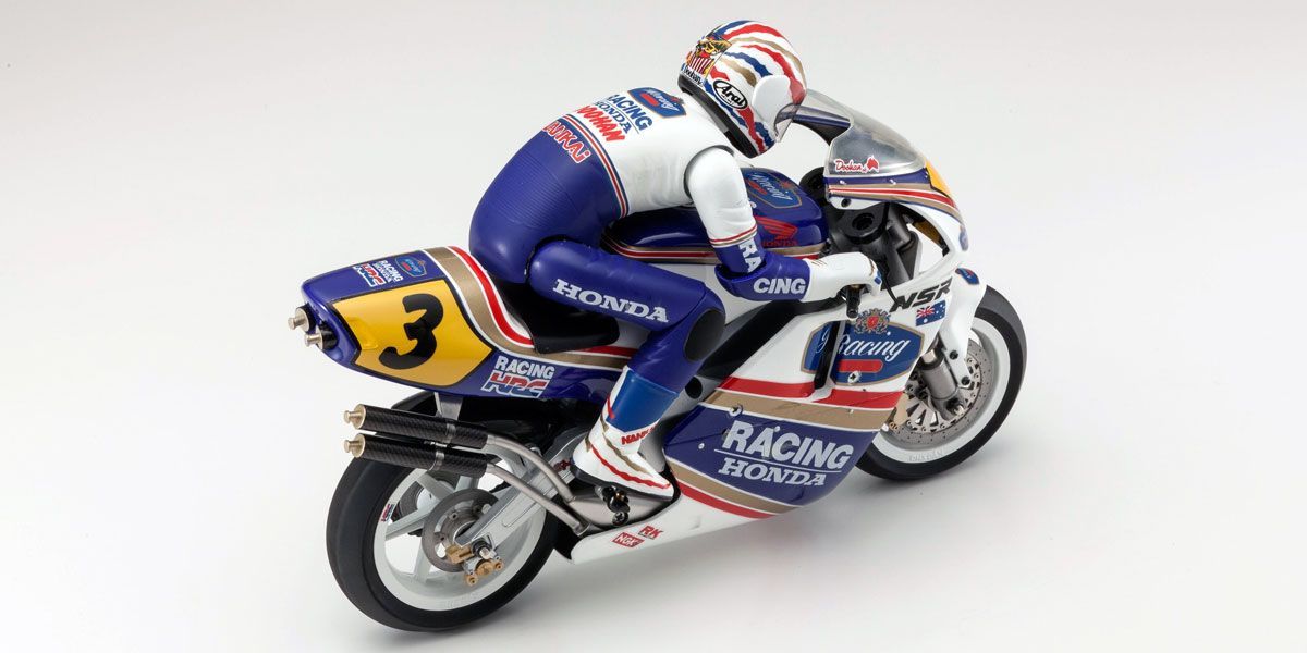 34932B Kyosho 1/8 EP MOTORCYCLES HANGING ON RACER Honda NSR500 1991 Kit