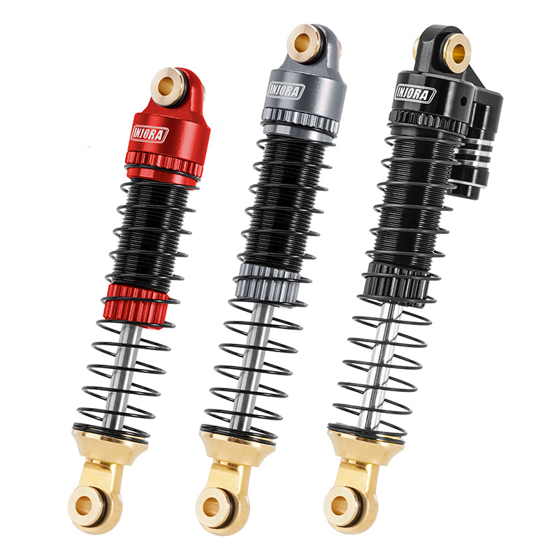INJORA 4PCS Lower Spring Retainer Shock Rod Ends For INJORA TRX4M Shocks (4M-65)