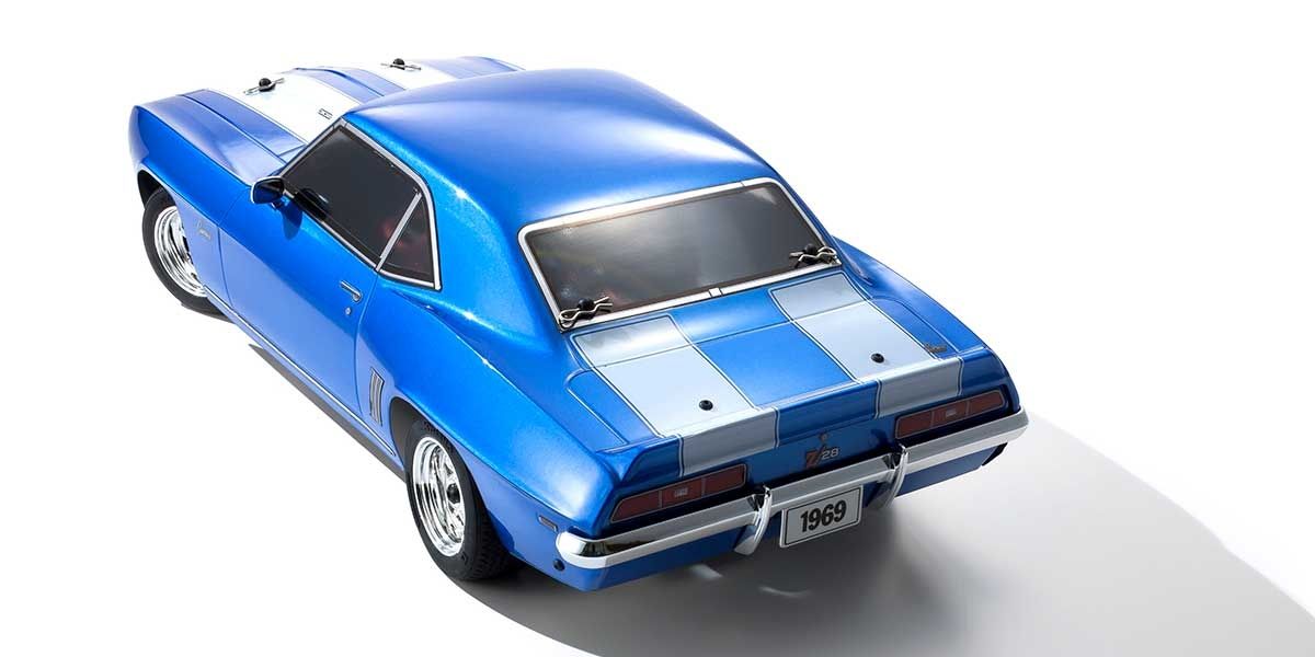 34418T1C Kyosho 4WD FAZER Mk2 FZ02 Series Readyset 1969 Chevy® Camaro® Z/28 Le Mans Blue