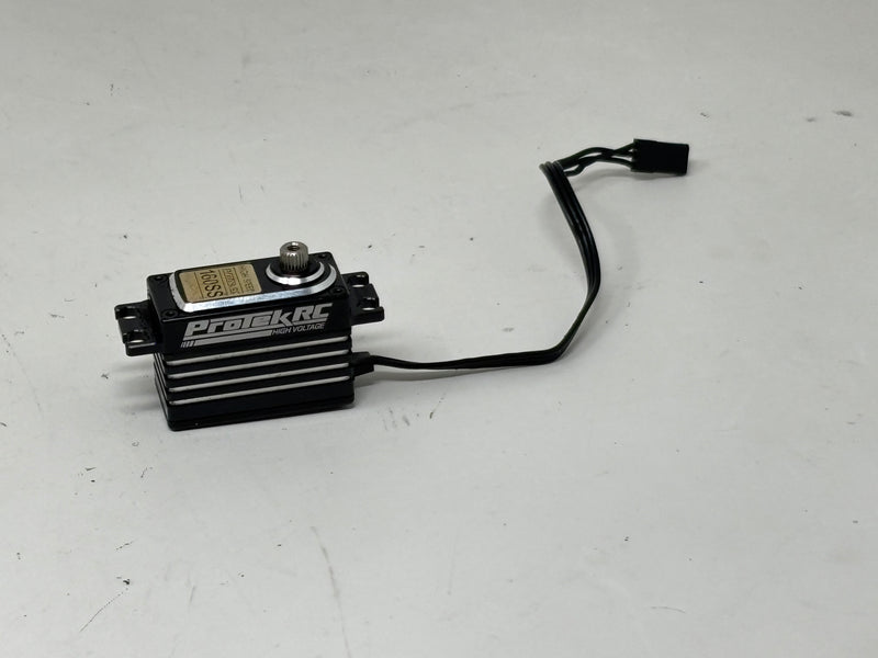 Used ProTek RC 160SS Low Profile Super Speed Metal Gear Servo High Voltage/Metal Case