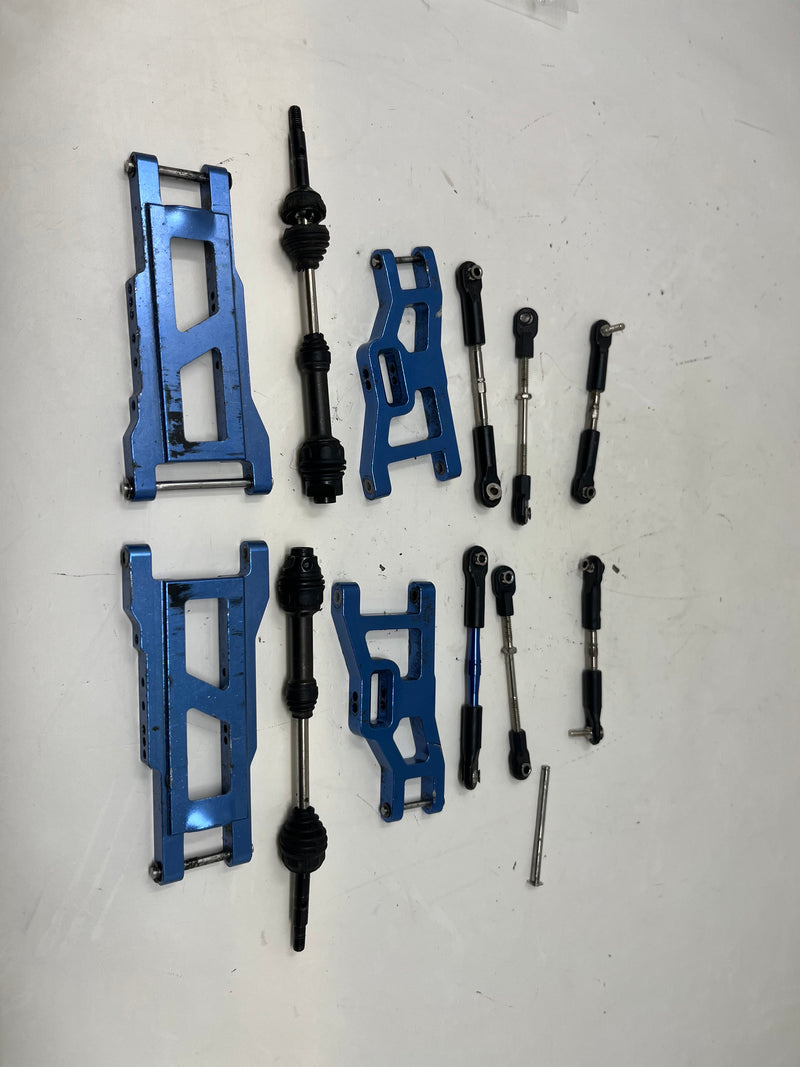 Used Traxxas Bandit/Rustler upgrade suspension lot