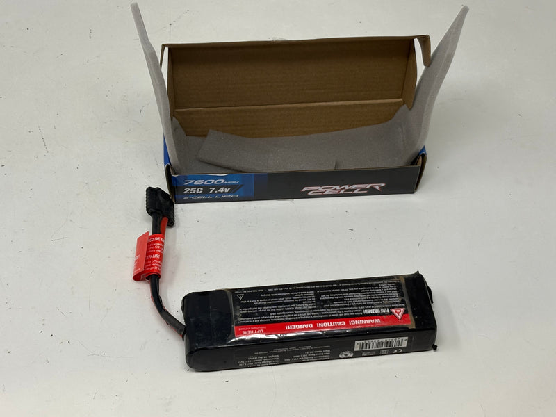 Used 2869X Traxxas 7600 mAh 7.4 Volt 2-Cell LiPo Battery