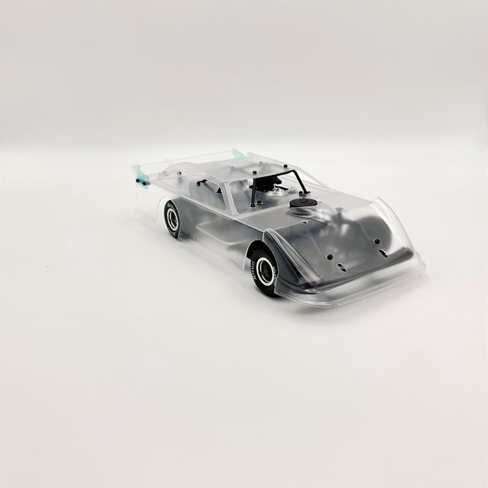 1RC1087 1RC 1/18 Late Model 2.0, Clear, RTR