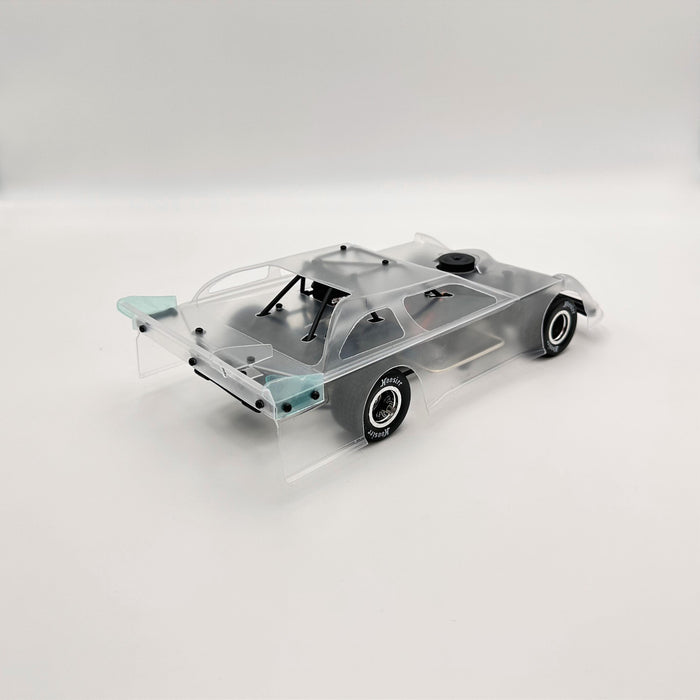 1RC1087 1RC 1/18 Late Model 2.0, Clear, RTR