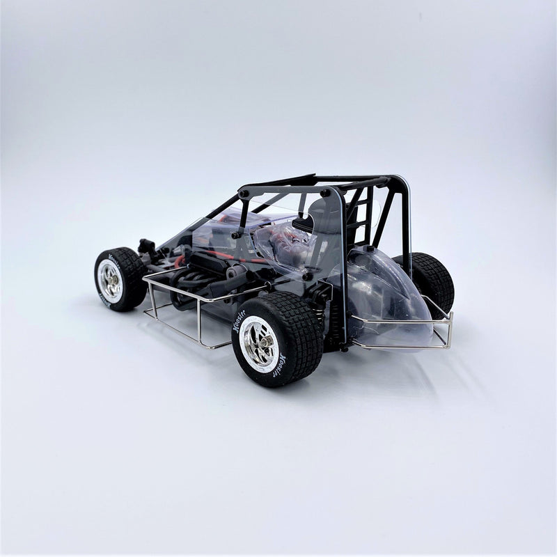 1RC1102 1RC 1/18 Midget 3.0, Clear, RTR