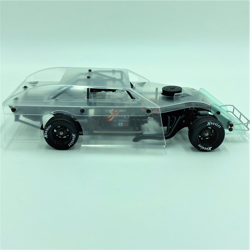 1RC1122 1RC 1/18 Modified, Clear, RTR