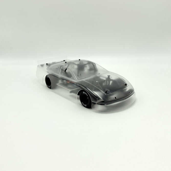 1RC1142 1RC 1/18 Asphalt Late Model, Clear, RTR