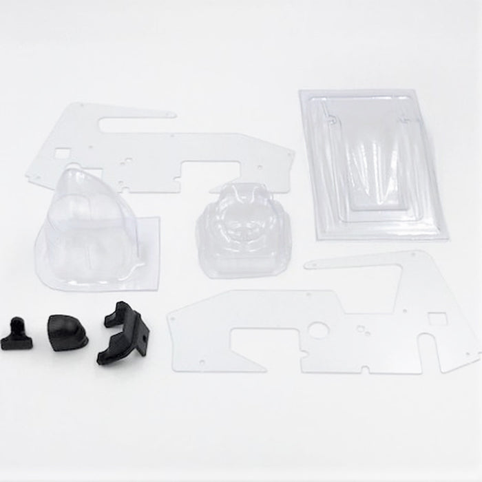 1RC Racing Body and Driver, Clear, 1/18 Sprint 1RC6001