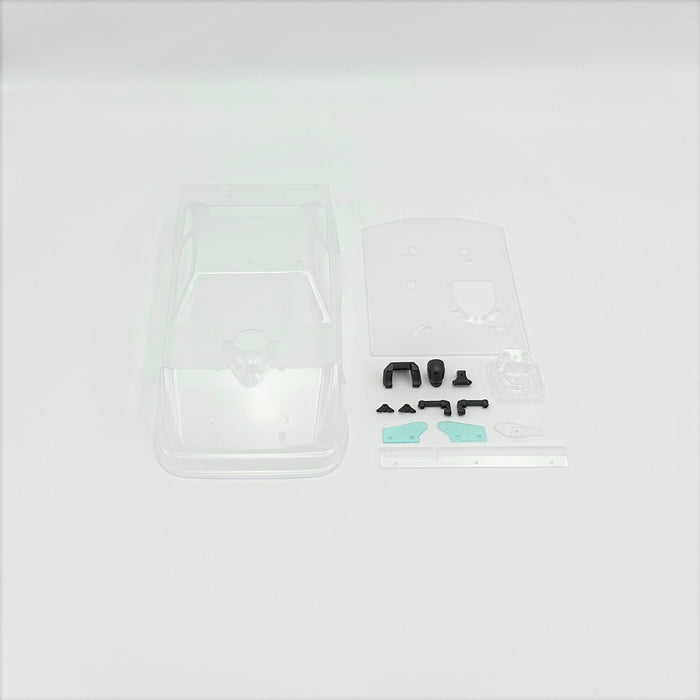 1RC6064 1RC Body Set, Clear, 1/18 LM 2.0