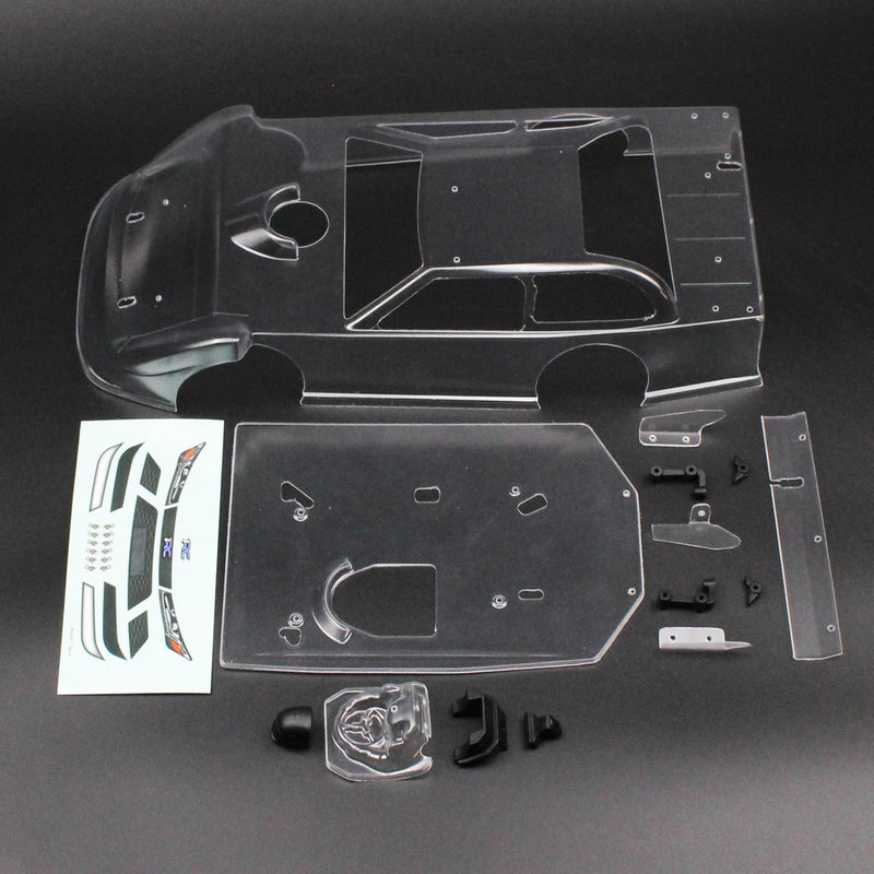 1RC6085 1RC Body Set, Clear, 1/18 Late Model 3.0