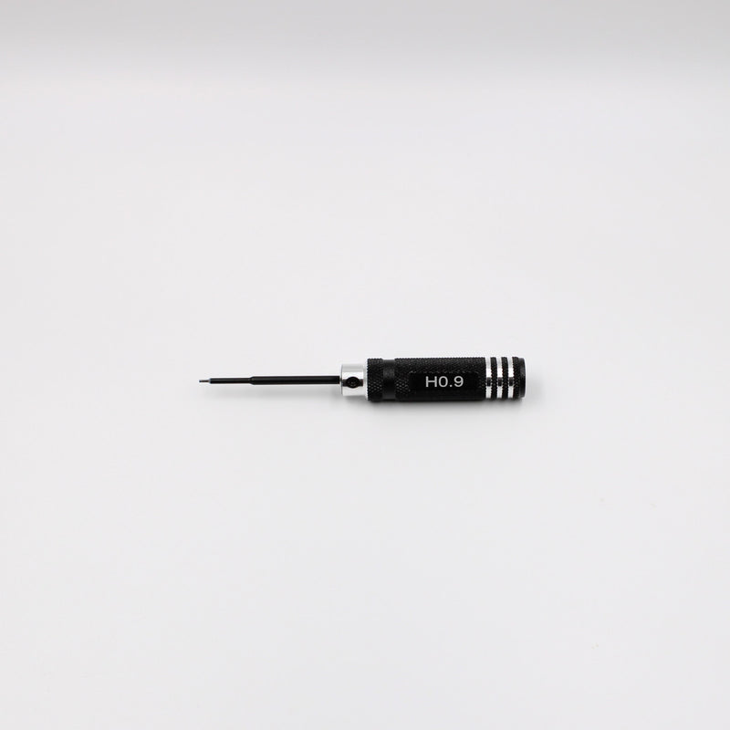 1RC8811 0.9mm Hex Driver, Mini Handle, Black