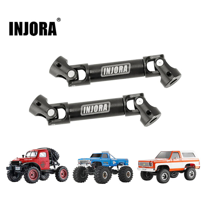 FCX24-12BK Injora Hardened Steel Drive Shafts with D-Shaped Holes for FCX24