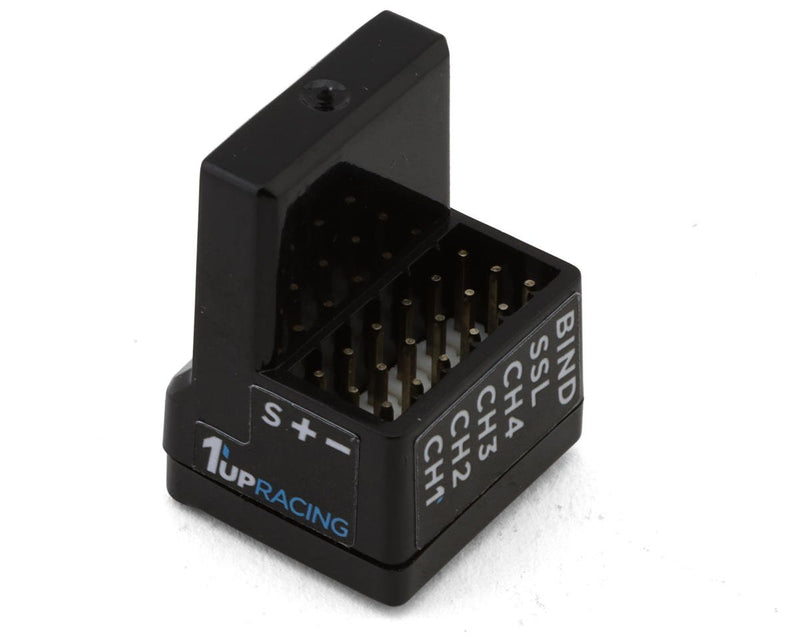 1UP10105 1UP Racing Pro-RX 4-Channel Sanwa FH4 Antenna-Free 2.4GHz Receiver