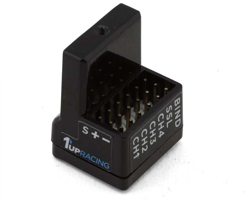 1UP10105 1UP Racing Pro-RX 4-Channel Sanwa FH4 Antenna-Free 2.4GHz Receiver