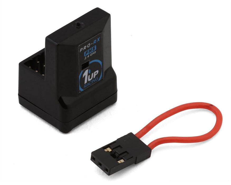 1UP10106 1UP Racing Pro-RX 4-Channel Sanwa FH5 Antenna-Free 2.4GHz Receiver