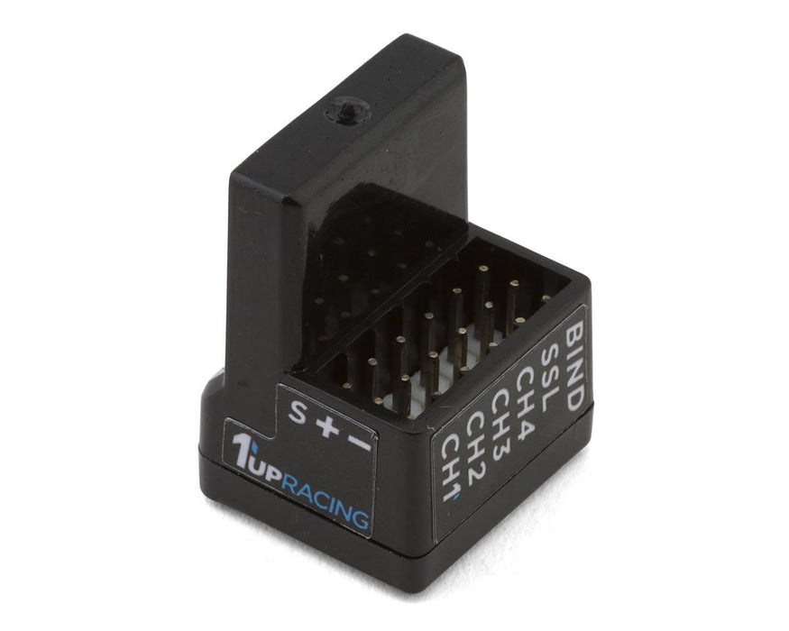 1UP10106 1UP Racing Pro-RX 4-Channel Sanwa FH5 Antenna-Free 2.4GHz Receiver