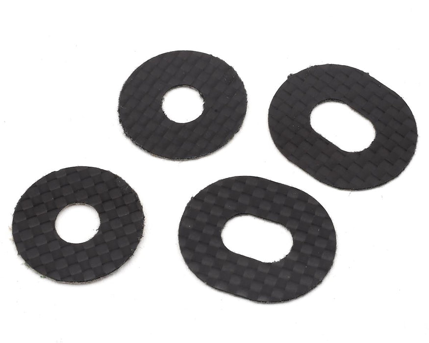 10403 1UP Racing Carbon Fiber Body Washers Extra Protection for 1/8 Off Road