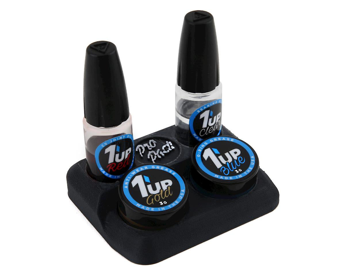 120502 1UP Racing Grease & Oil Lubricant Pro Pack w/ Pit Stand — 997 RC ...