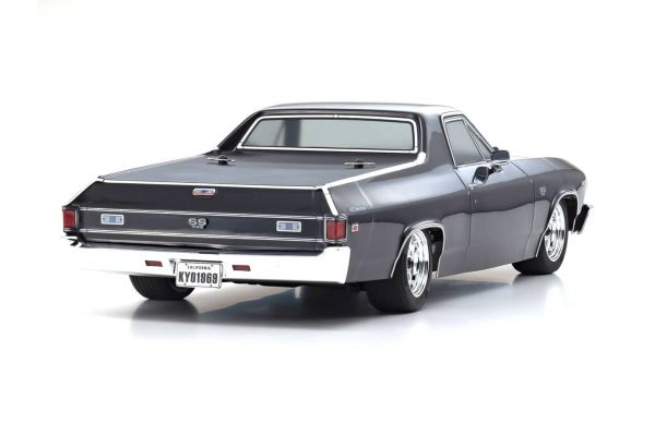 34419T1 Kyosho 1:10 Scale Radio Controlled Electric Powered 4WD FAZER Mk2 FZ02L 1969 Chevy® El Camino® SS 396 Tuxedo Black