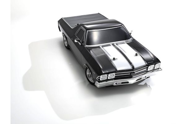 34419T1 Kyosho 1:10 Scale Radio Controlled Electric Powered 4WD FAZER Mk2 FZ02L 1969 Chevy® El Camino® SS 396 Tuxedo Black