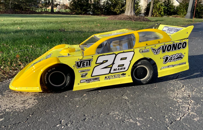 MRK2001L MR Kustoms 2026 IceMan SC Latemodel Body