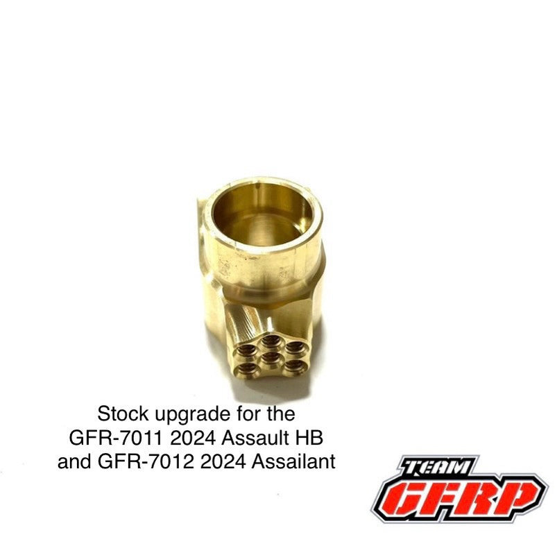 GFR-7004M Metric Brass Rear Hub (Dirt Oval)