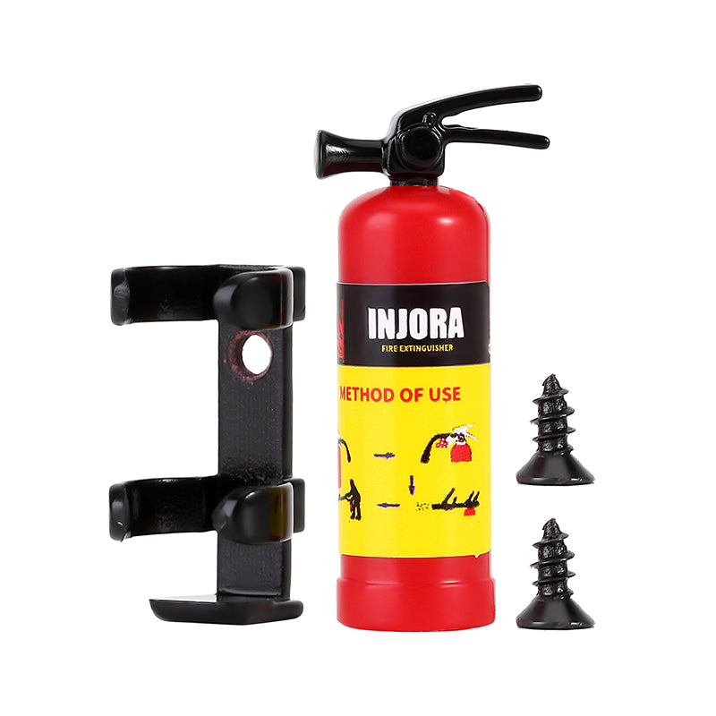 SCX24-85 INJORA Mini Fire Extinguisher Scale Accessories For 1/24 1/18 RC Crawlers
