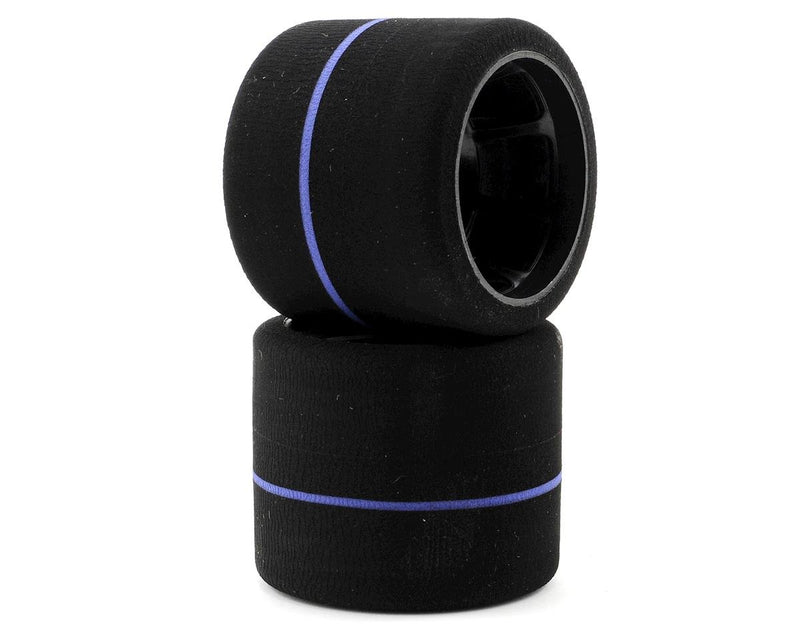 2302 CRC 1/10 World GT Spec Rear Tire Blue Stripe