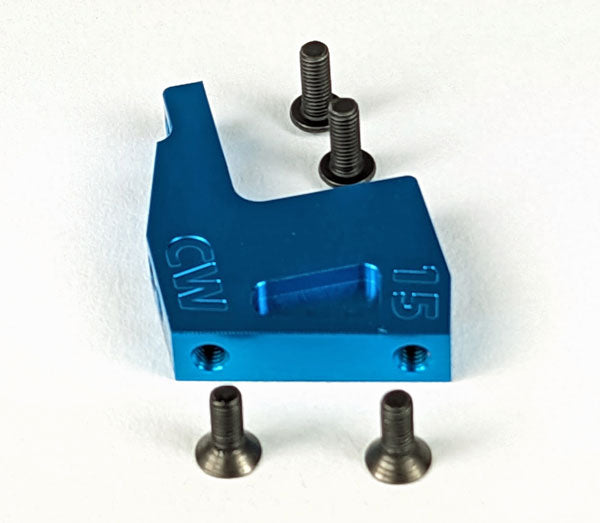 2406 Custom Works Front Suspension Mount 15 Deg (3mm)