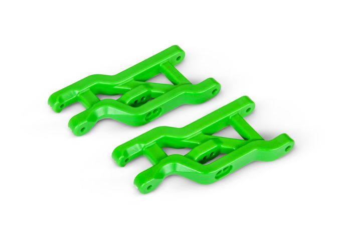 Traxxas 2531G Front Heavy Duty HD Suspension Arms, Green, Mudboss, Bandit