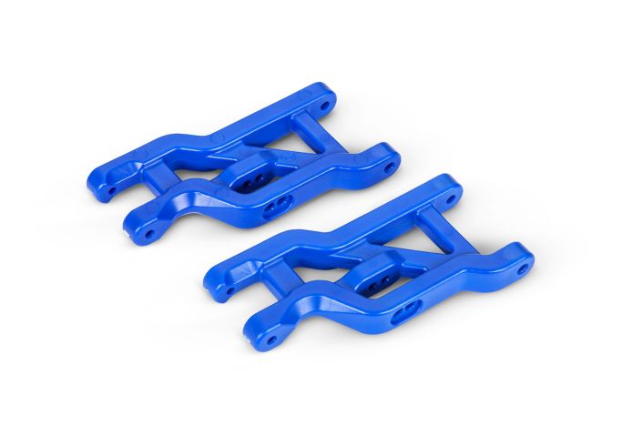 Traxxas 2531L Front Heavy Duty HD Suspension Arms, Blue, Mudboss, Bandit