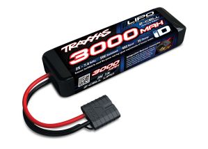 2827X Traxxas 2S LIPO 3000MAH 7.4V 20C