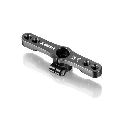 293449 Hudy - Aluminium Clamp Throttle Servo Horn - FUTABA, SAV X - 2-HOLE - M3 - 25T