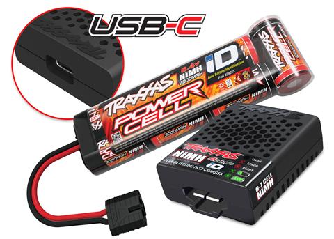 37254-8 Traxxas Rustler 2WD XL-5 w/Battery