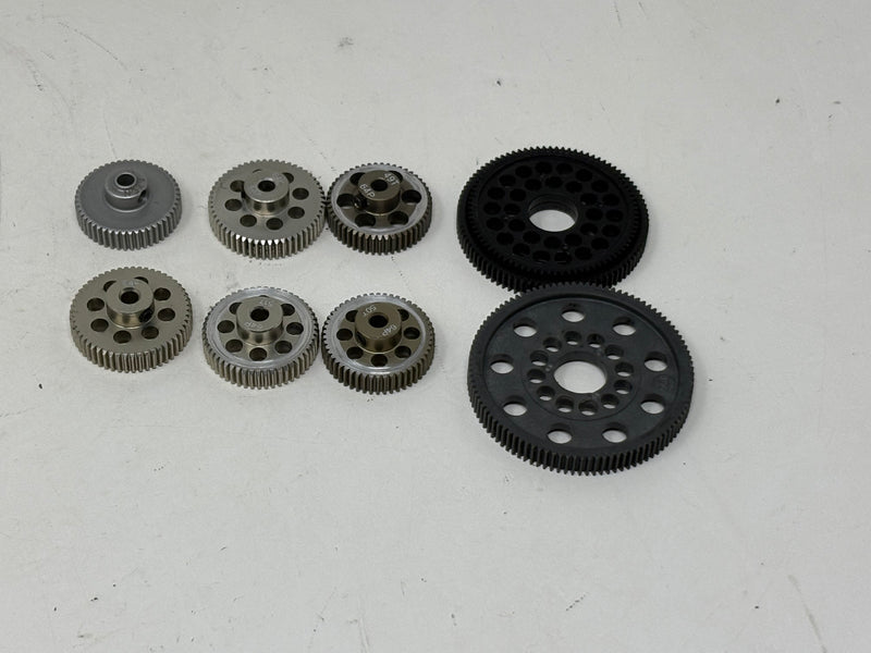 Used 64 Pitch Pinion and Spur Gear Lot