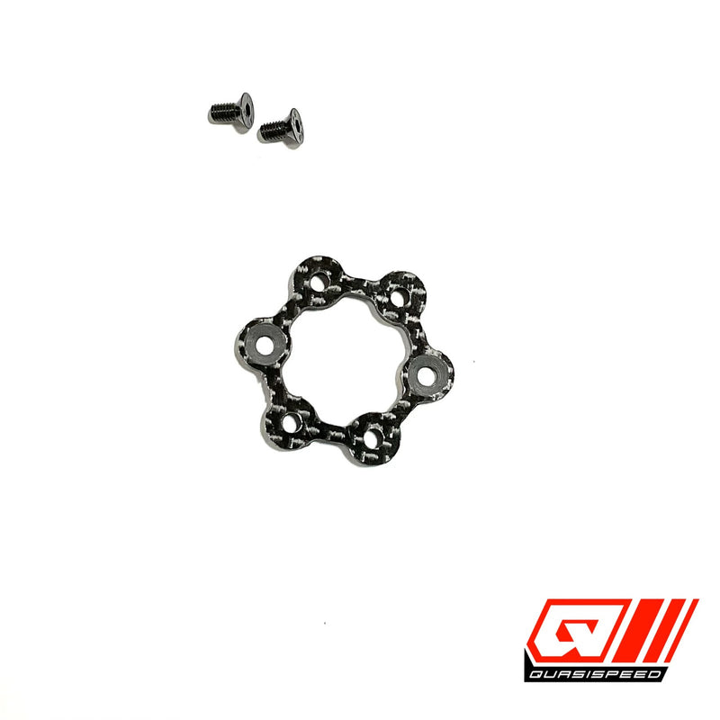 QS-6846 GFRP Quasi Speed 3mm Carbon Fiber Motor Spacer