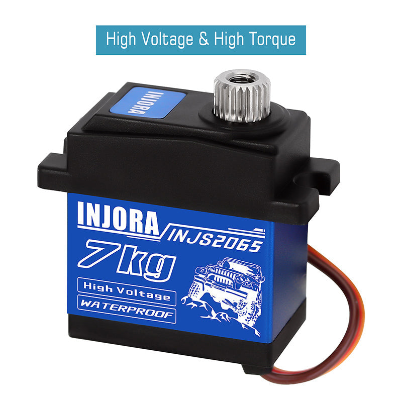INJS2065 INJORA 7KG 2065 Digital Servo Waterproof High Voltage Sub Micro Shift Servo